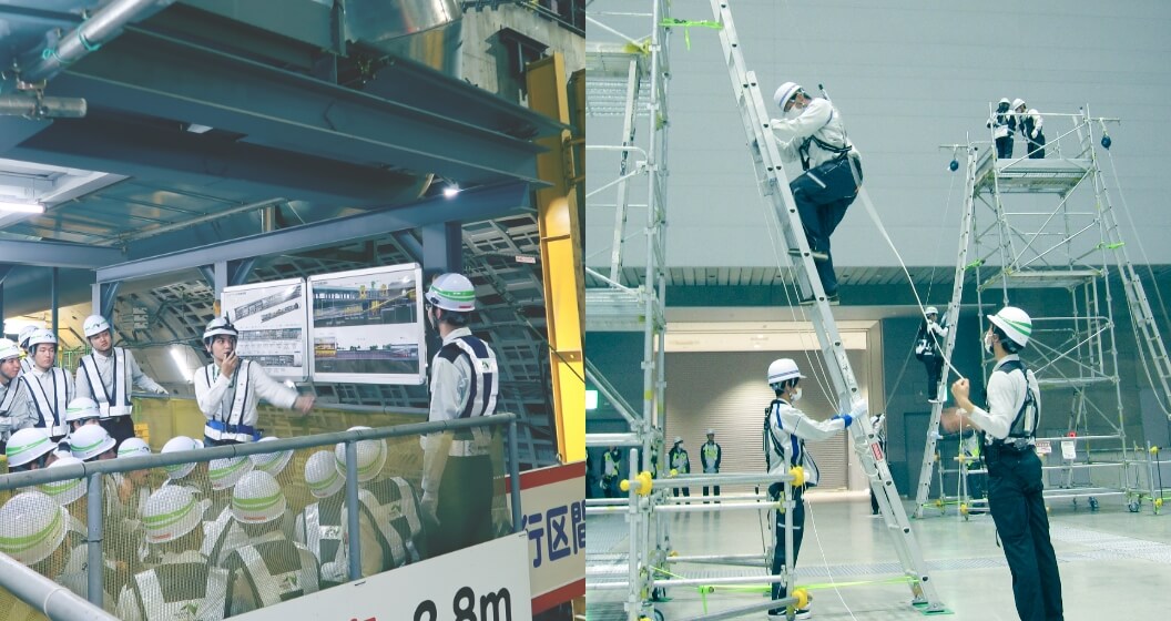 新入社員研修の様子