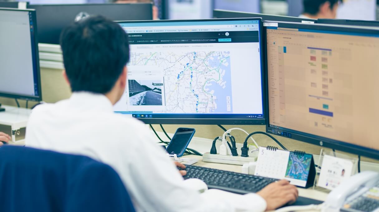 植栽点検 [仕事風景]