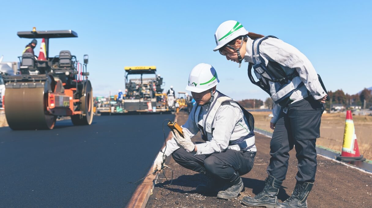 土木施工管理 [仕事風景]